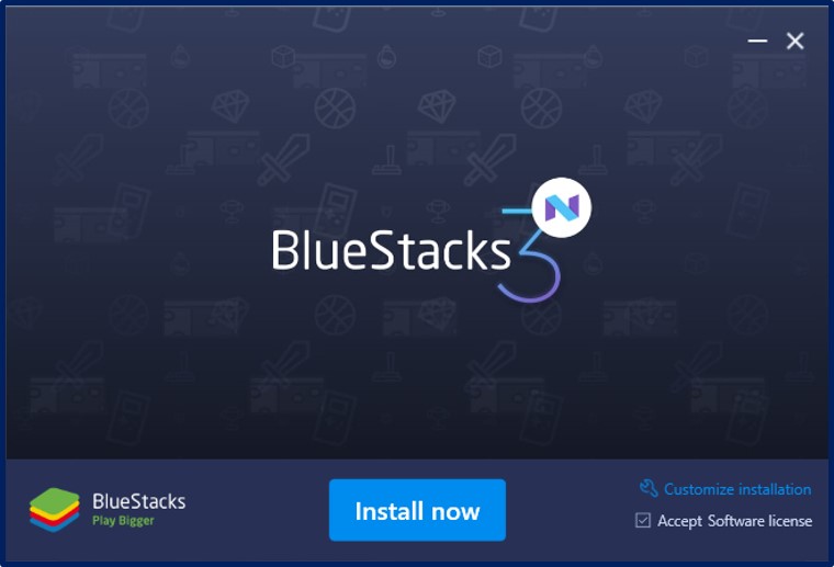 bluestacks install